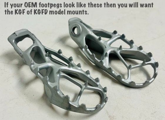 KGHD model (drop mount) FITS: 23' models BETA, KTM, HUSQVARNA (2nd gen frame).