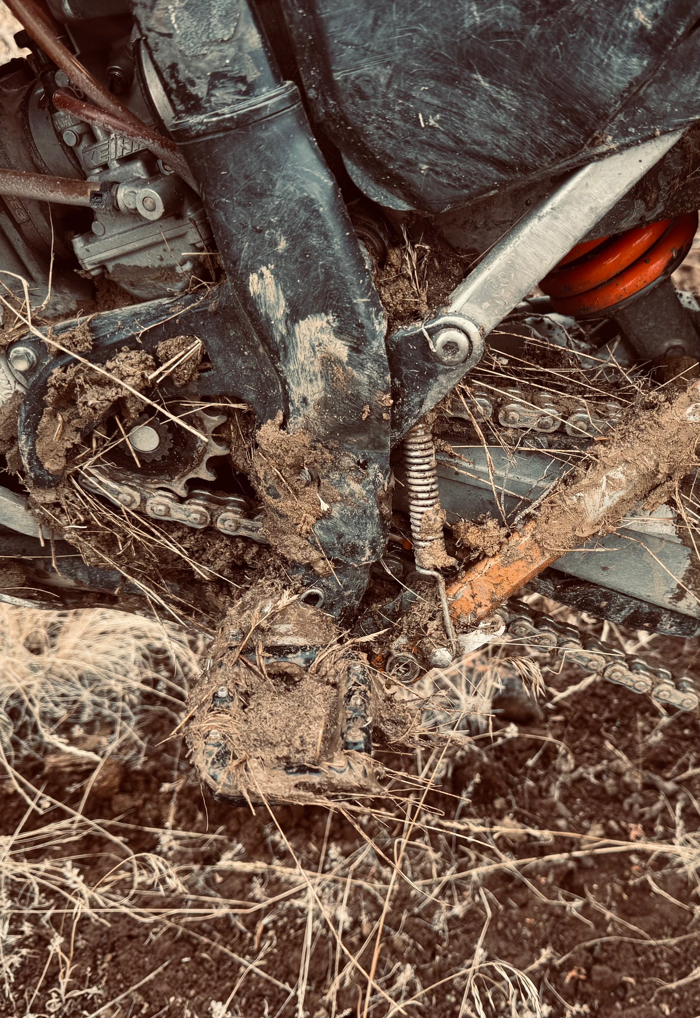 Footpegs made for hard enduro and serious trail riding.